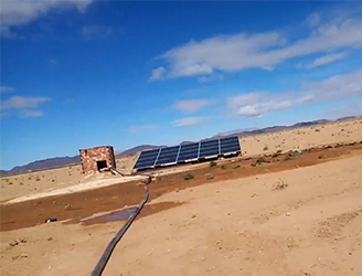 Application of SOCON 5.5KW Solar Pump Inverter in Algeria